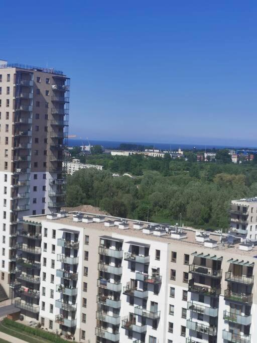 Urocze Kondominium Z Widokiem Na Morze Gdańsk Kültér fotó